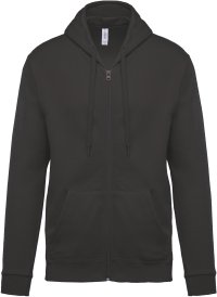 Full zip hooded sweatshirt K479 280 gr