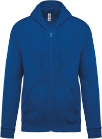 Full zip hooded sweatshirt K479