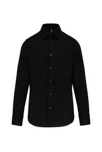 Men's long-sleeved cotton / elastane shirt K529