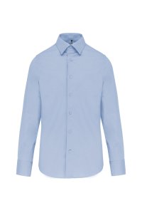 Men's long-sleeved cotton / elastane shirt K529