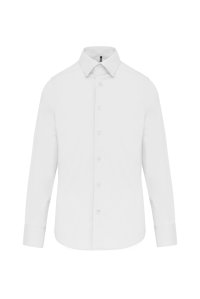 Men's long-sleeved cotton / elastane shirt K529