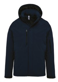 Hooded softshell lined parka K650