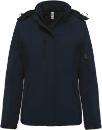 Gewatteerde Hooded softshell parka K651