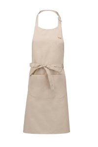 Voorbindschort Polyester cotton apron with pocket K890