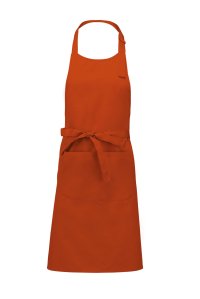 Voorbindschort Polyester cotton apron with pocket K890