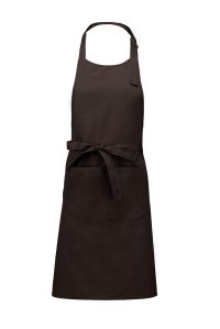 Voorbindschort Polyester cotton apron with pocket K890