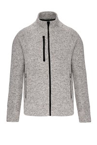 Full zip heather jacket K9106