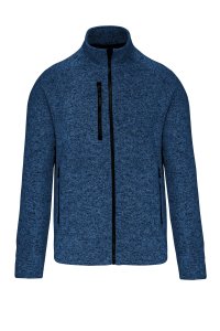 Full zip heather jacket K9106