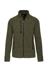 Damesjase Full zip heather K9107