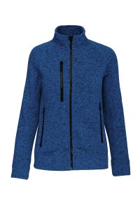 Damesjase Full zip heather K9107