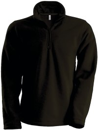 Enzo > Zip neck fleece trui K912