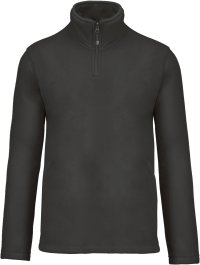 Enzo > Zip neck fleece trui K912