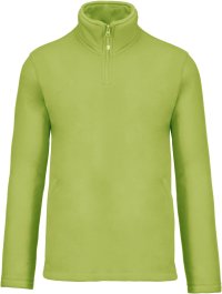 Enzo > Zip neck microfleece jacket K912