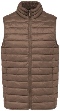 Lichte, gerecycleerde herenbodywarmer