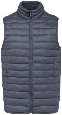 Lichte, gerecycleerde herenbodywarmer