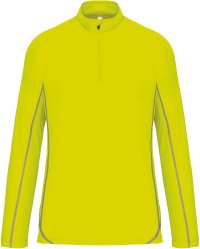 Herenrunningsweater Met Halsrits PA335