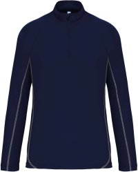 Herenrunningsweater Met Halsrits PA335