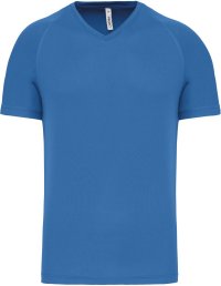 Heren-sport-t-shirt V-hals PA476