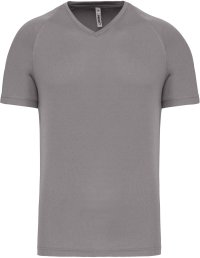 Heren-sport-t-shirt V-hals PA476