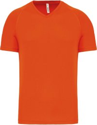 Heren-sport-t-shirt V-hals PA476