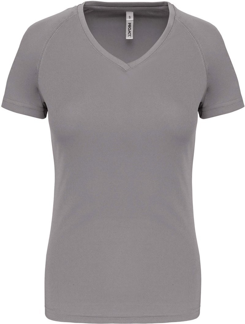 Dames sport-t-shirt V-hals