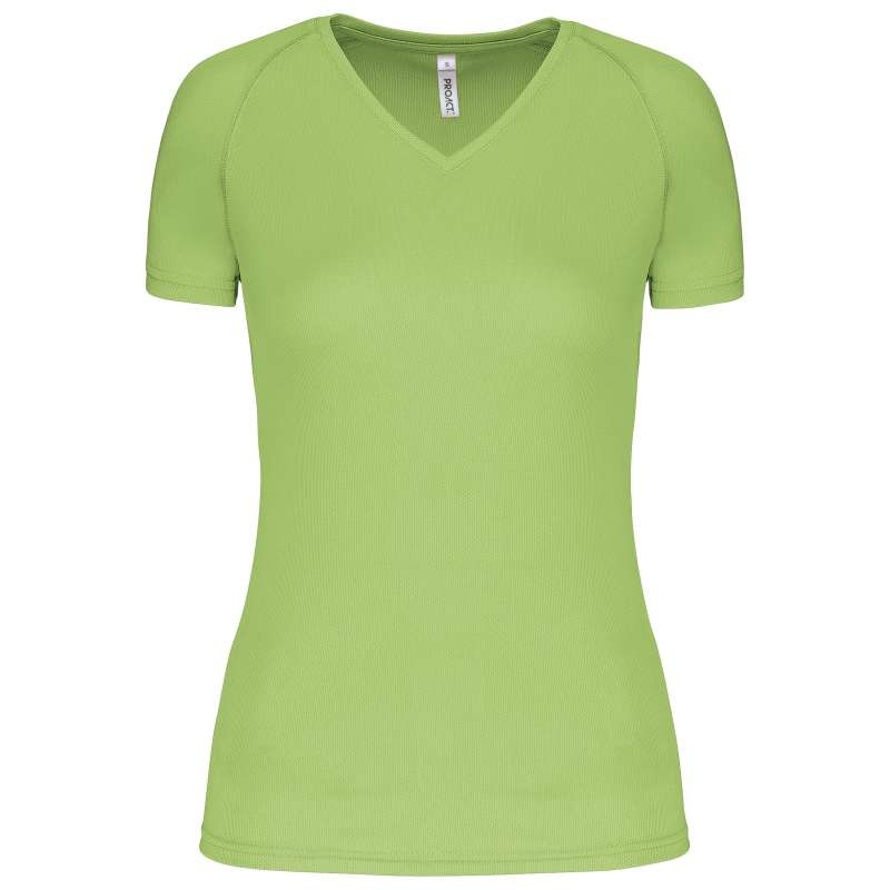 Dames sport-t-shirt V-hals