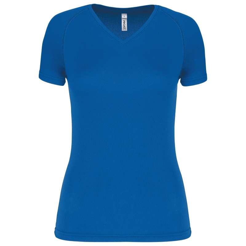 Dames sport-t-shirt V-hals
