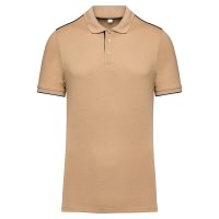 Men's short-sleeved contrasting DayToDay polo shir