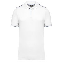 Men's short-sleeved contrasting DayToDay polo shir