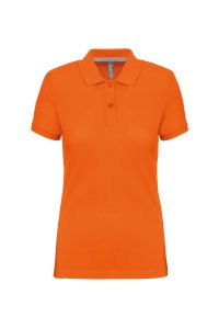 Ladies' short-sleeved polo shirt
