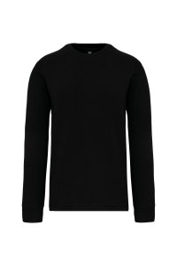 Set-in sleeve sweatshirt