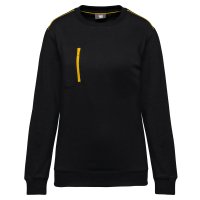 Unisex DayToDay contrasting zip pocket sweatshirt