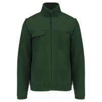 Fleece jacket with removable sleeves