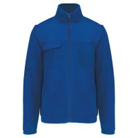 Fleece jacket with removable sleeves