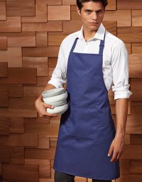 Voorbindschort Colours Collection Bib Apron with Pocket