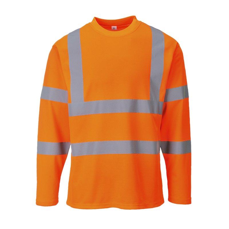 Hi-Vis Cotton Comfort T-Shirt L/S S278
