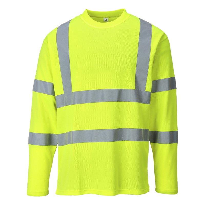 Hi-Vis Cotton Comfort T-Shirt L/S S278