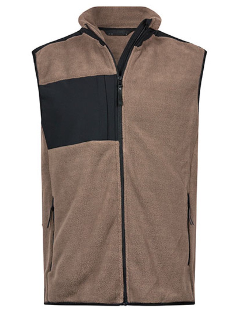 Mountain Fleece Bodywarmer sterk robuuste fleece met ripstop