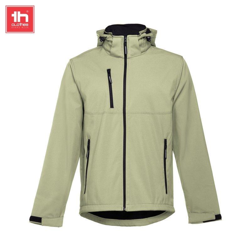 Heren softshell met afneembare capuchon  zagreb ki