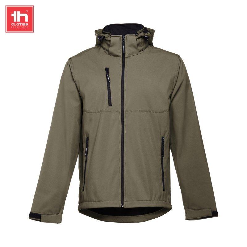 Heren softshell met afneembare capuchon  zagreb